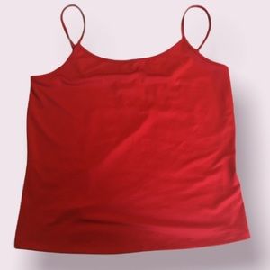 EUC! Lane Bryant red cami